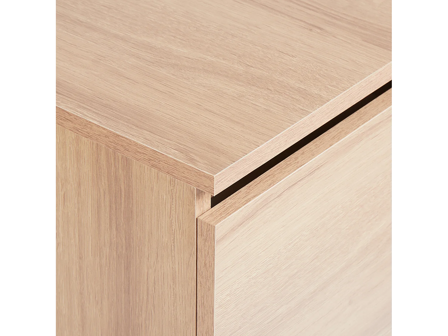 Wandmontierter Waschtischunterschrank NATAL 60 cm Hellbraun