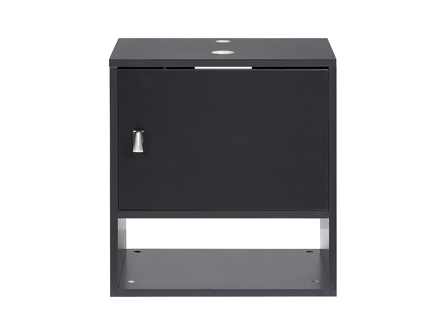 Meuble lavabo mural LIMERIA 45 cm Noir