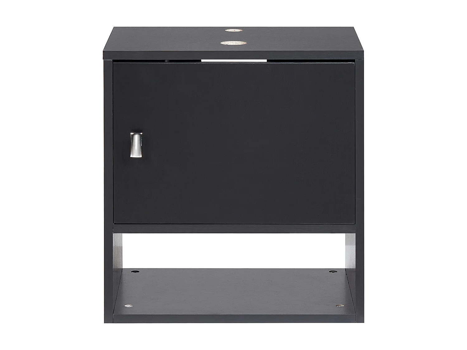 Wandmontierter Waschtischunterschrank LIMERIA 45 cm Schwarz
