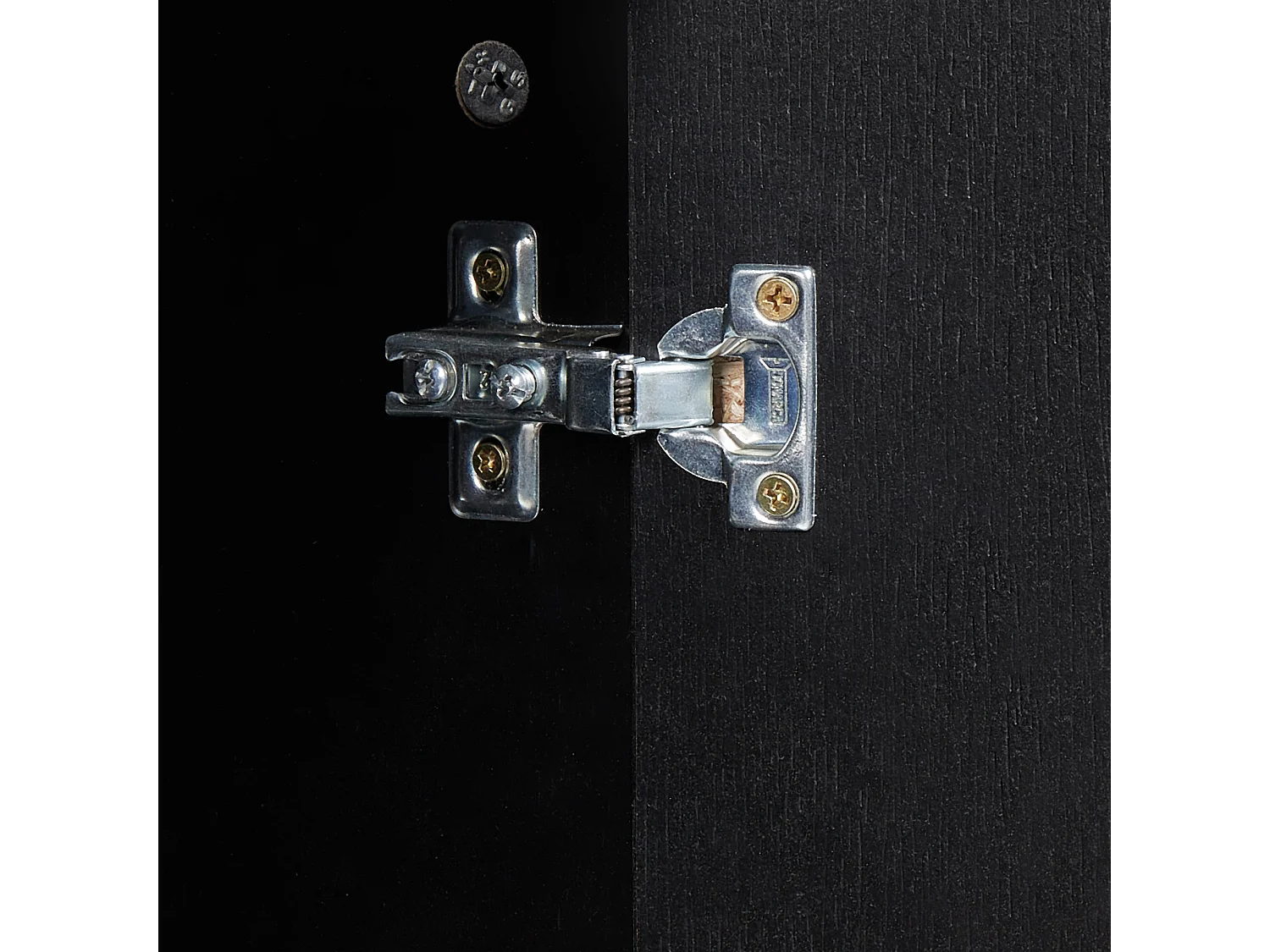 Meuble lavabo mural LIMERIA 45 cm Noir