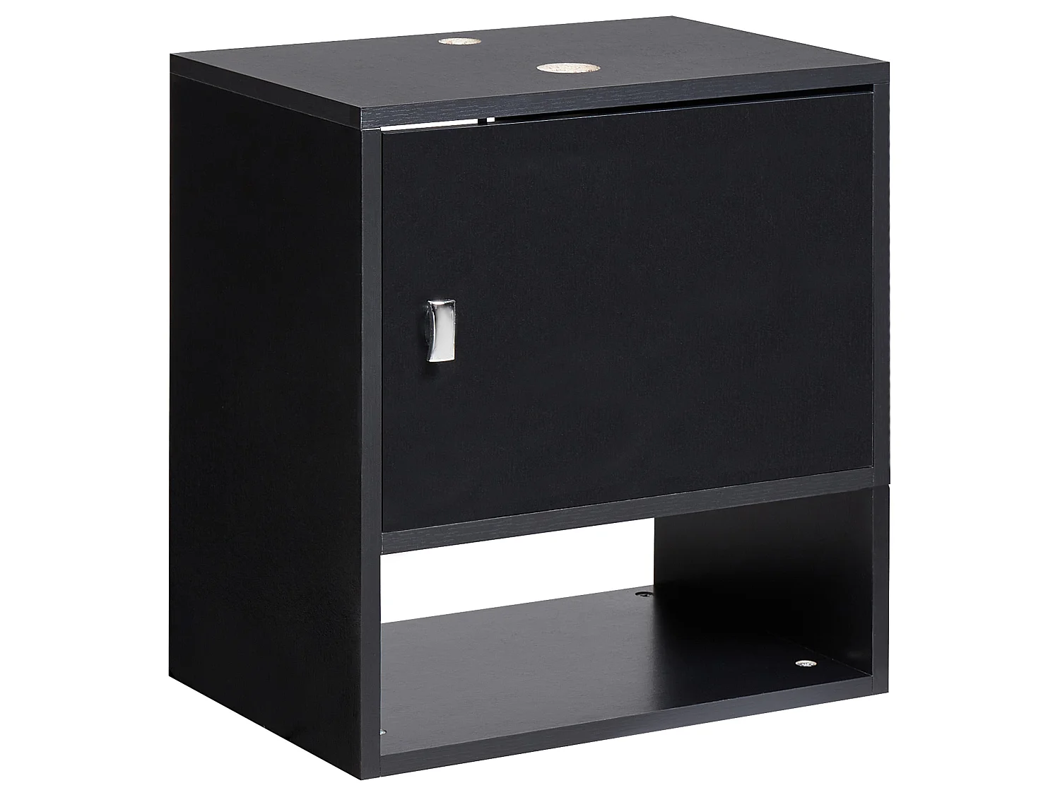 Meuble lavabo mural LIMERIA 45 cm Noir