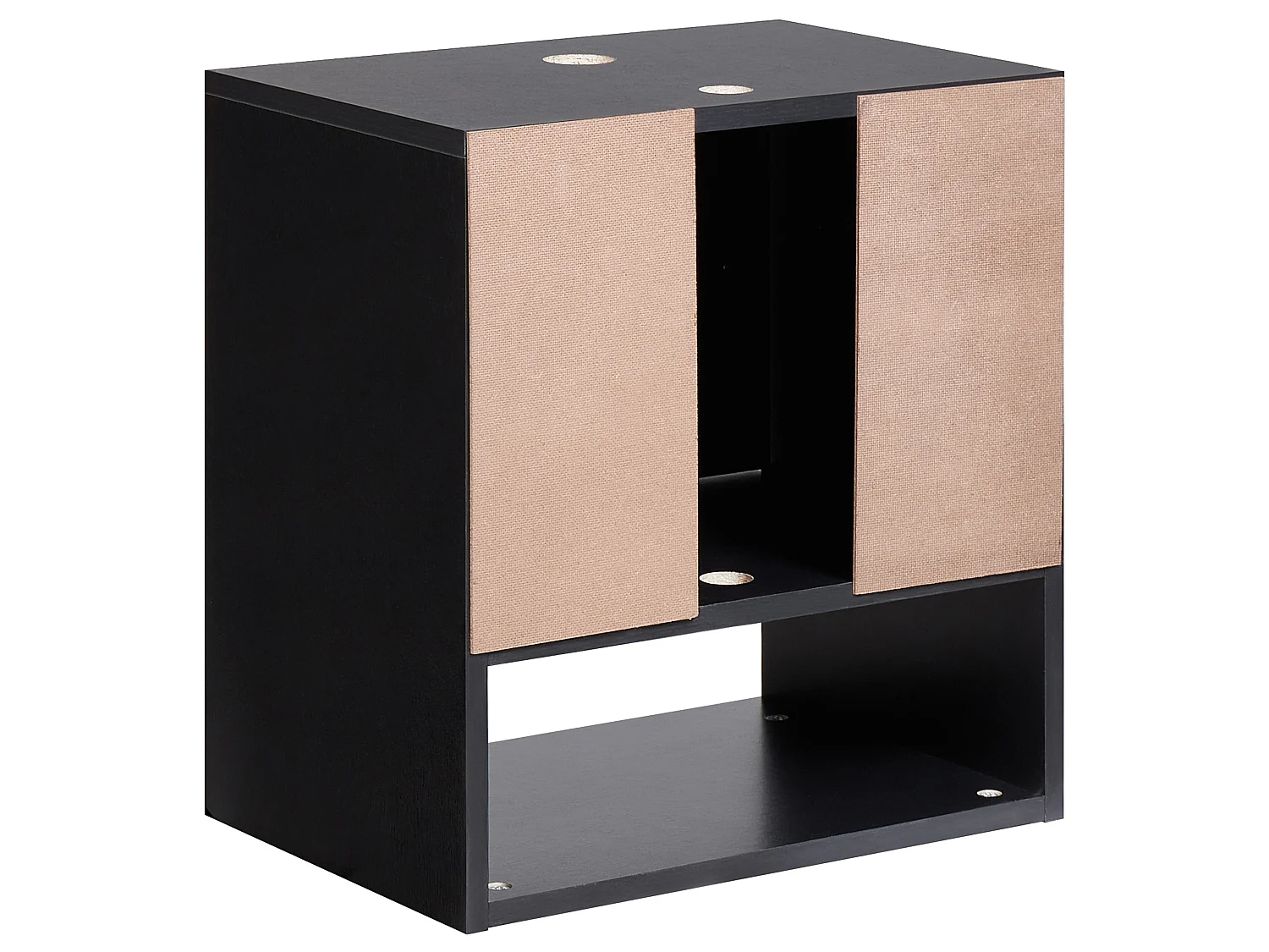 Meuble lavabo mural LIMERIA 45 cm Noir