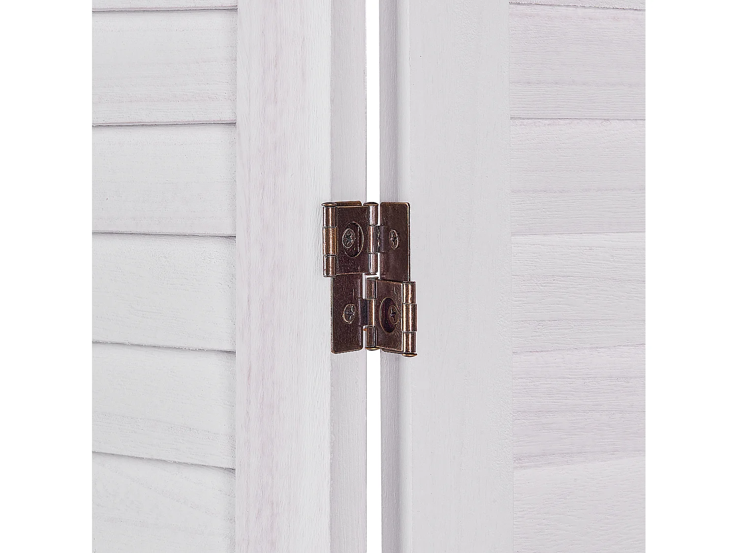 Séparateur de pièce à 4 panneaux AVENES Blanc cassé 163 cm 170 cm