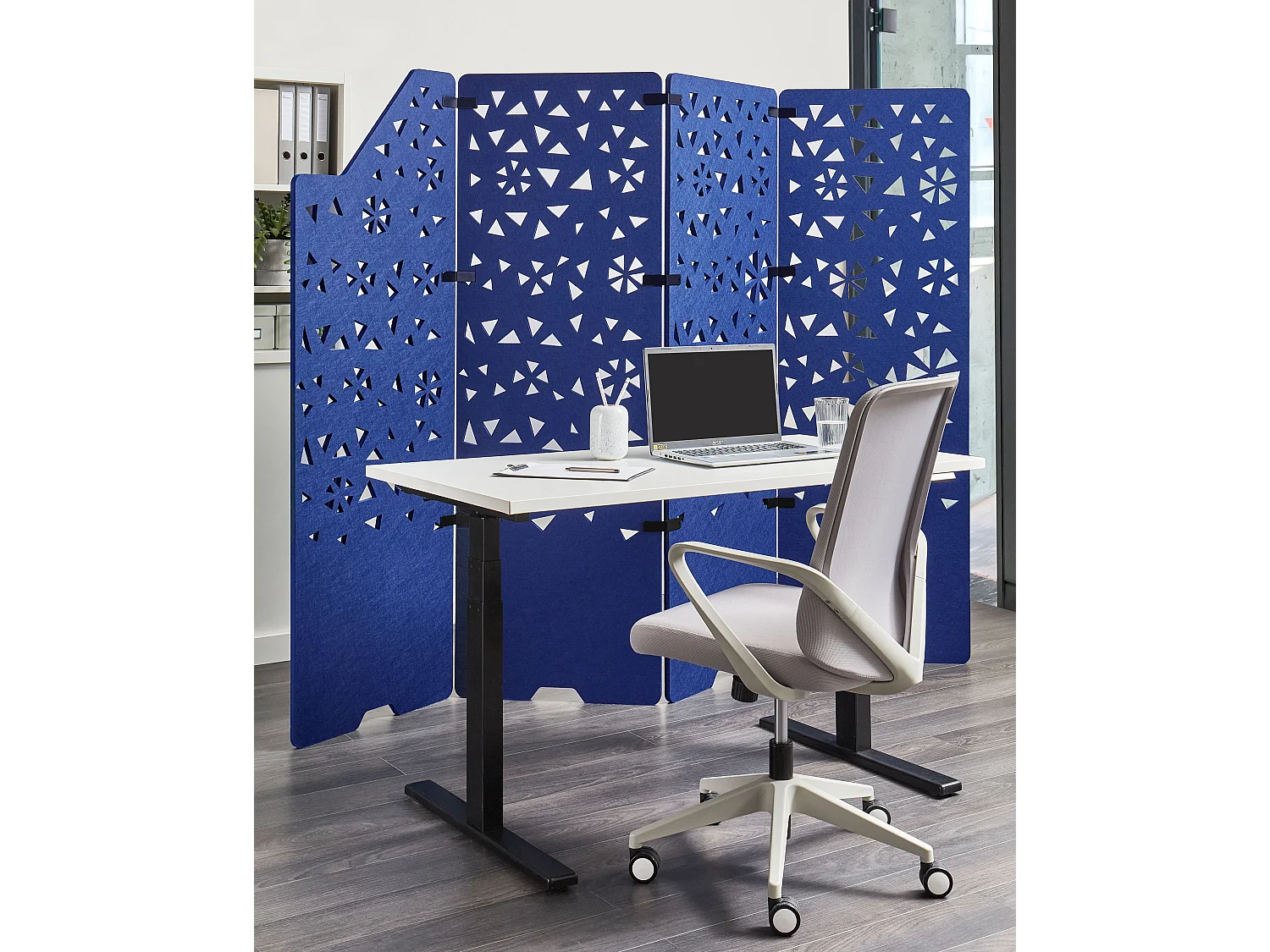 Séparateur de bureau STARRY Bleu marine