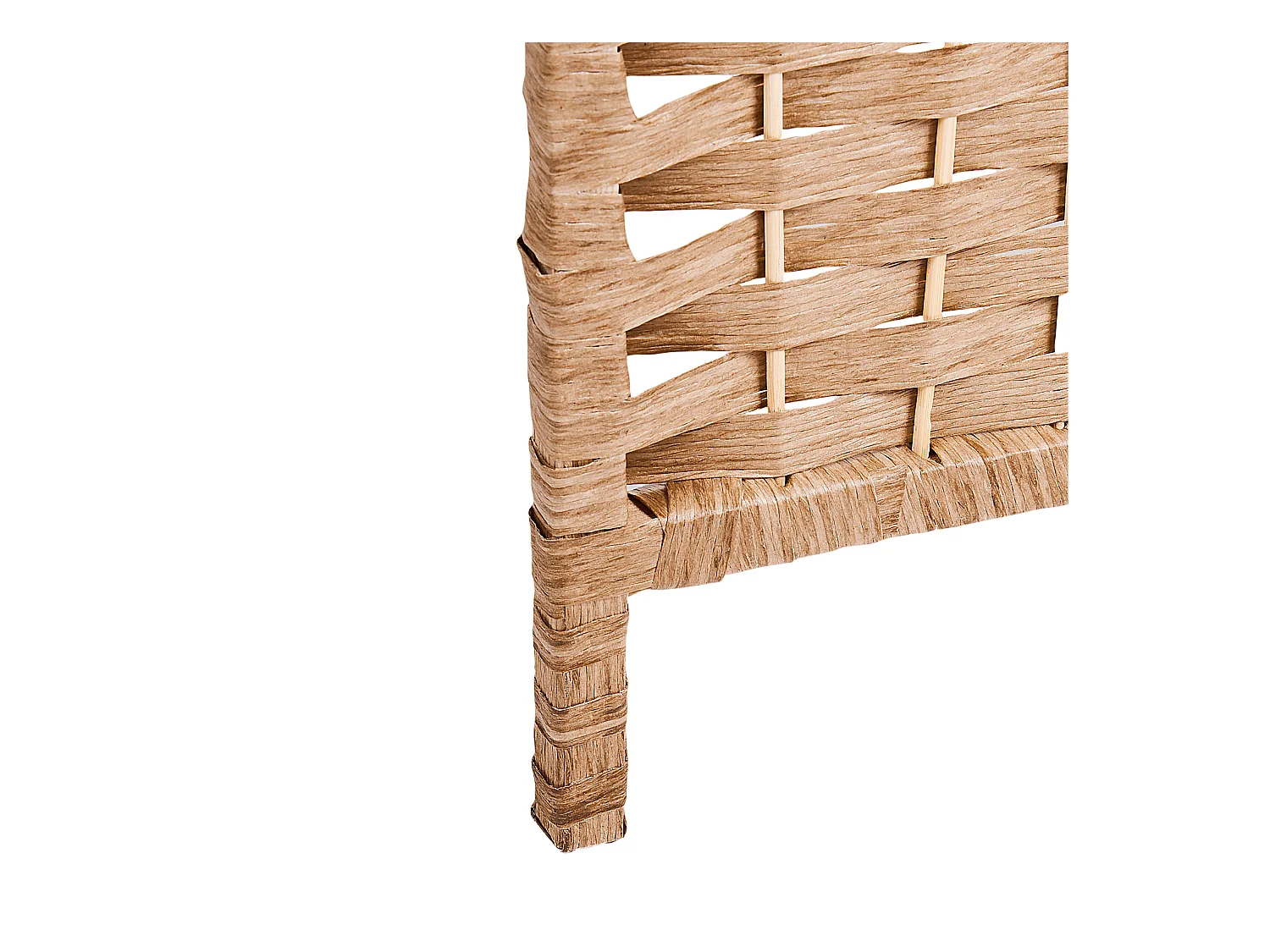 Séparateur de pièce à 4 panneaux TRAFOI Marron 158 cm 170 cm