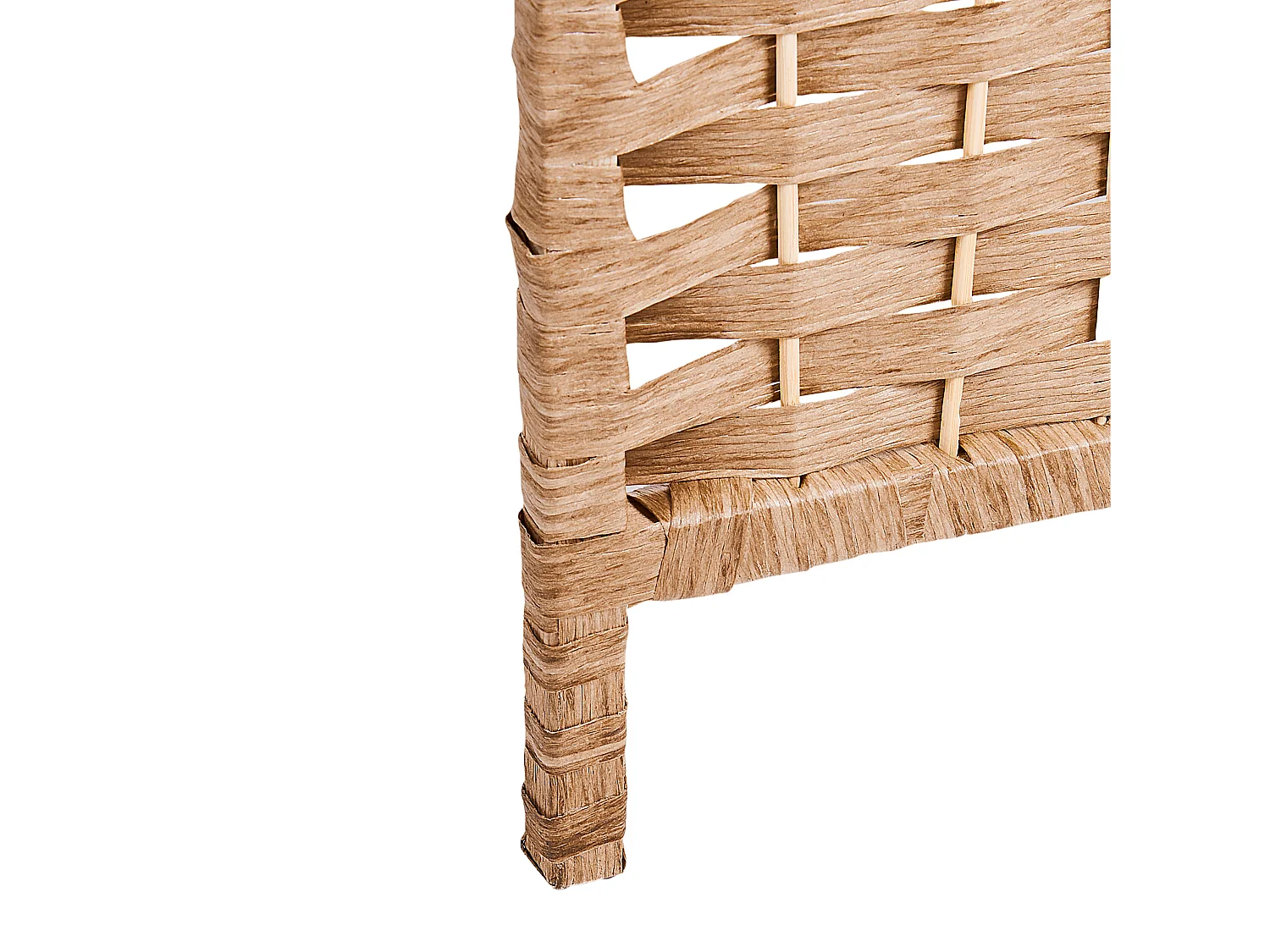 Séparateur de pièce à 4 panneaux TRAFOI Marron 158 cm 170 cm