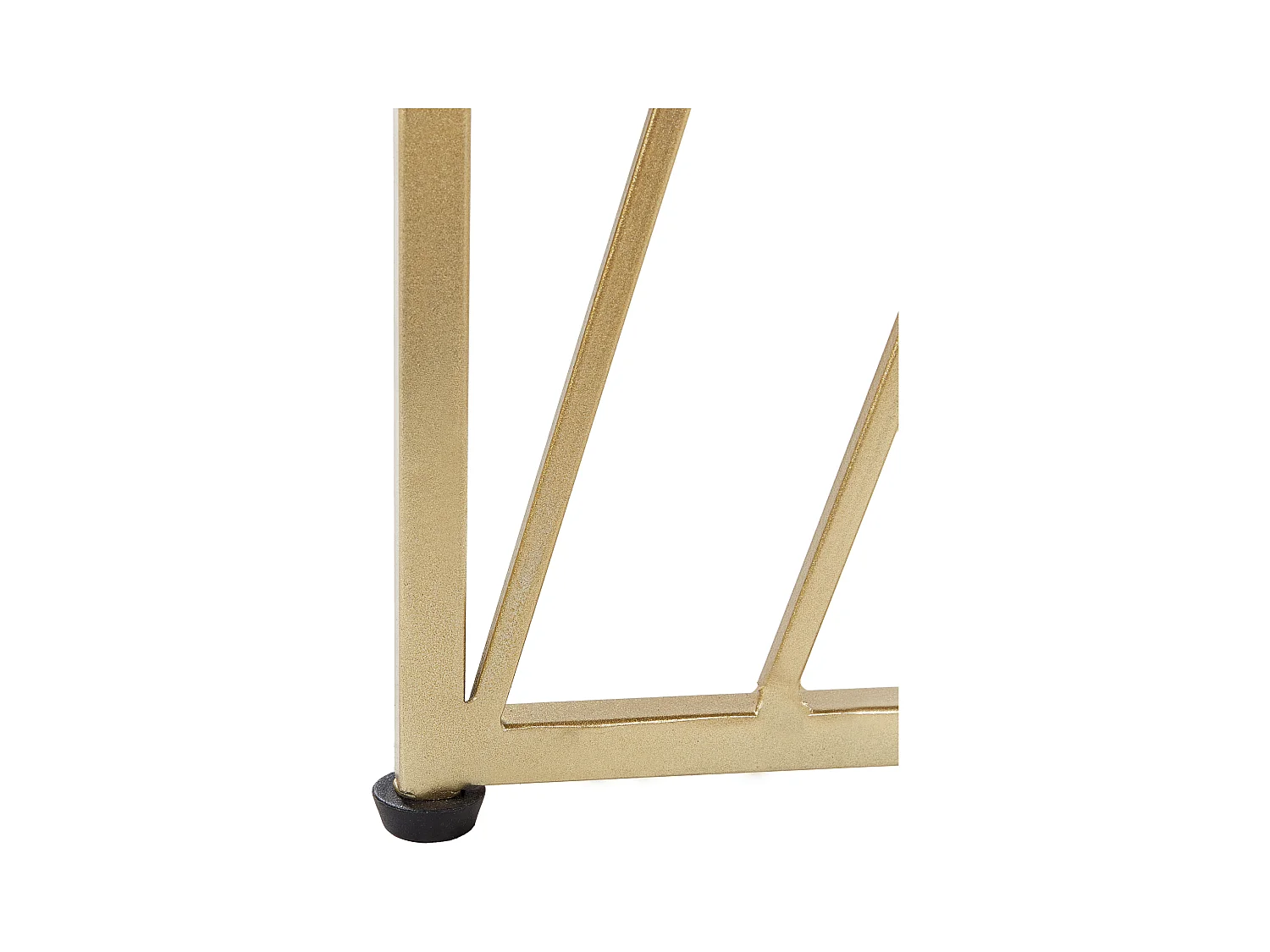 Deko Raumteiler 3-teilig 117x170 cm aus Metall gold faltbar freistehend Asolo