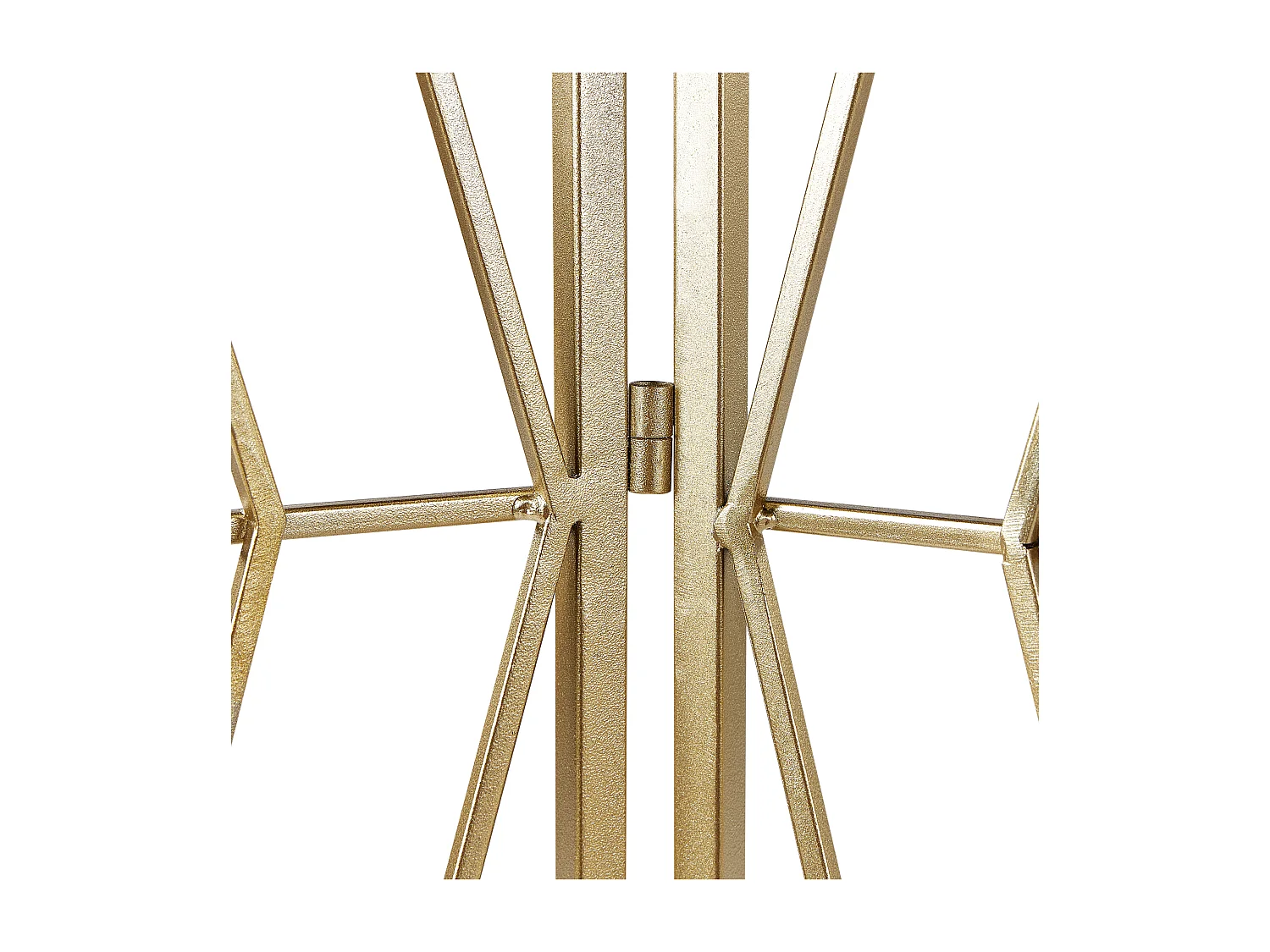 Séparateur de pièce à 3 panneaux ASOLO Doré 117 cm 170 cm