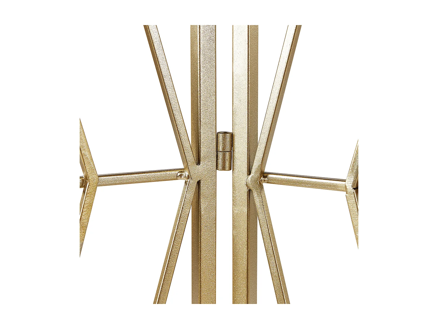 Séparateur de pièce à 3 panneaux ASOLO Doré 117 cm 170 cm