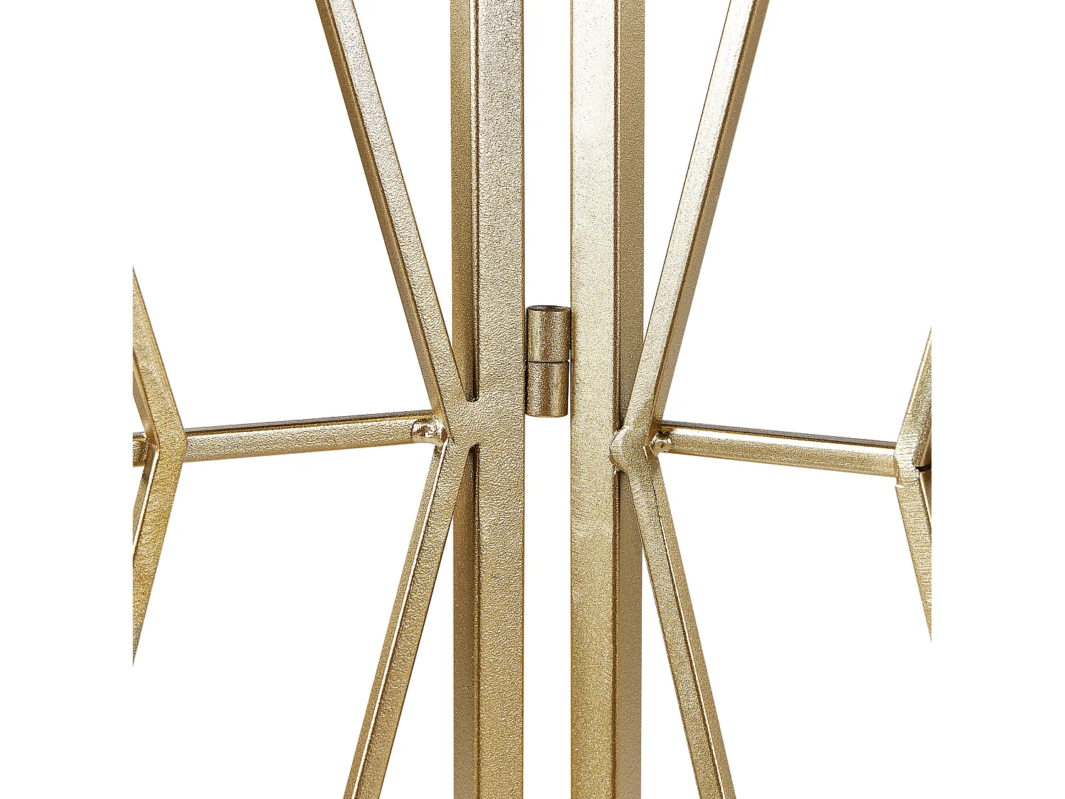 Séparateur de pièce à 3 panneaux ASOLO Doré 117 cm 170 cm