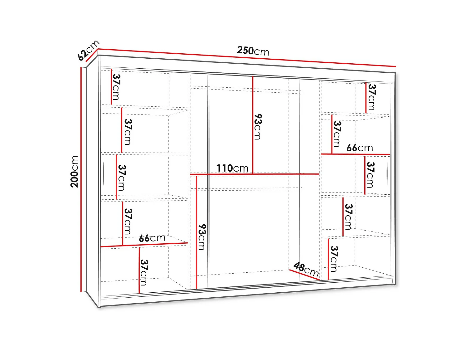 Roupeiro Hartford 508, 20x25x6cm