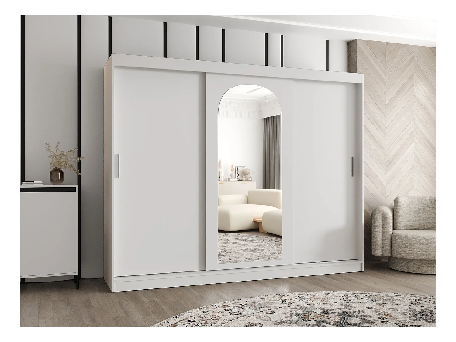 Roupeiro Hartford 497, Número de prateleiras: 9, 20x25x6cm