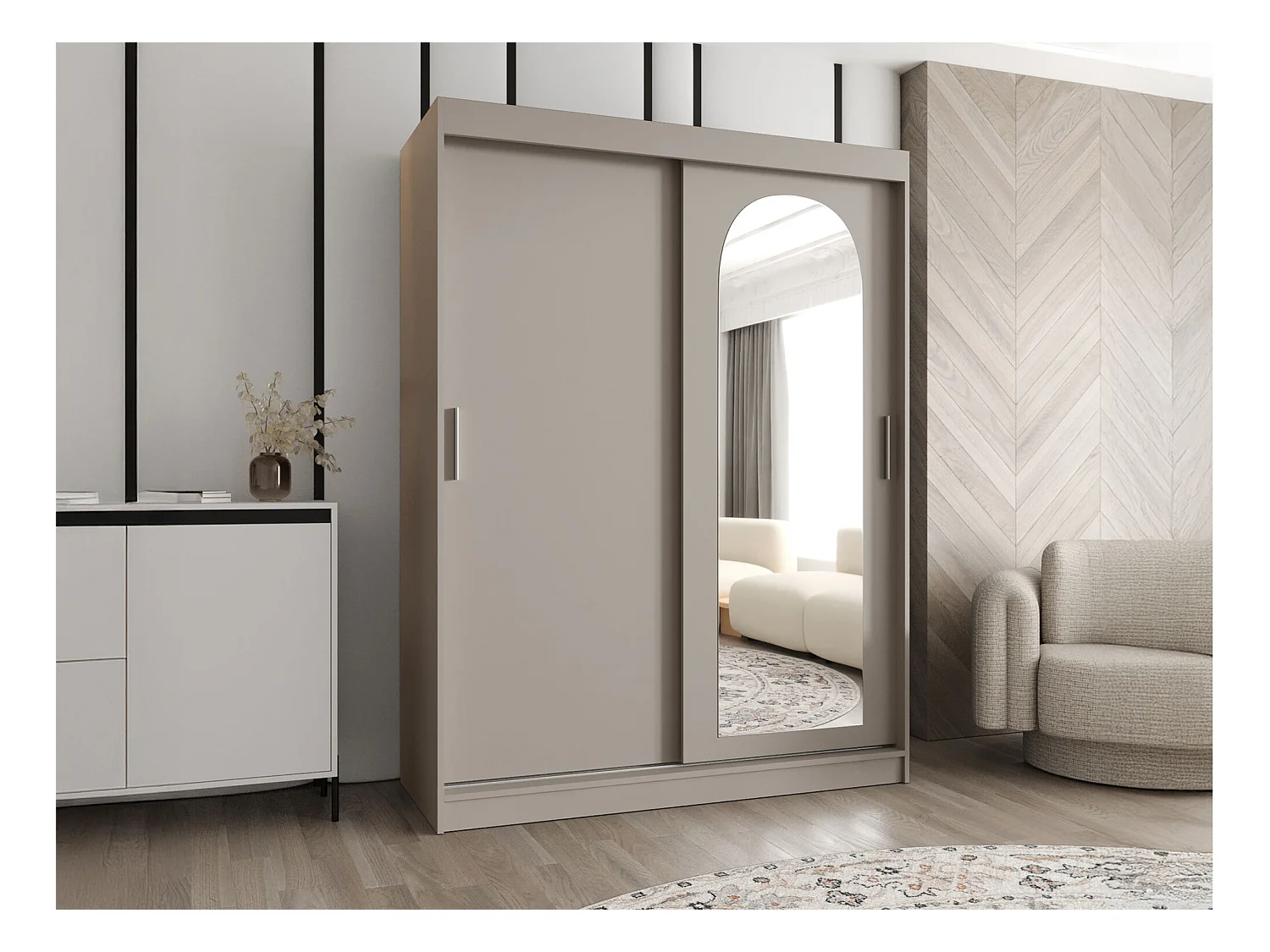 Roupeiro Hartford 502, Número de prateleiras: 3, 20x15x6cm