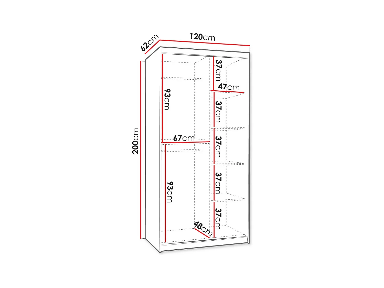 Roupeiro Hartford 501, 20x12x6cm