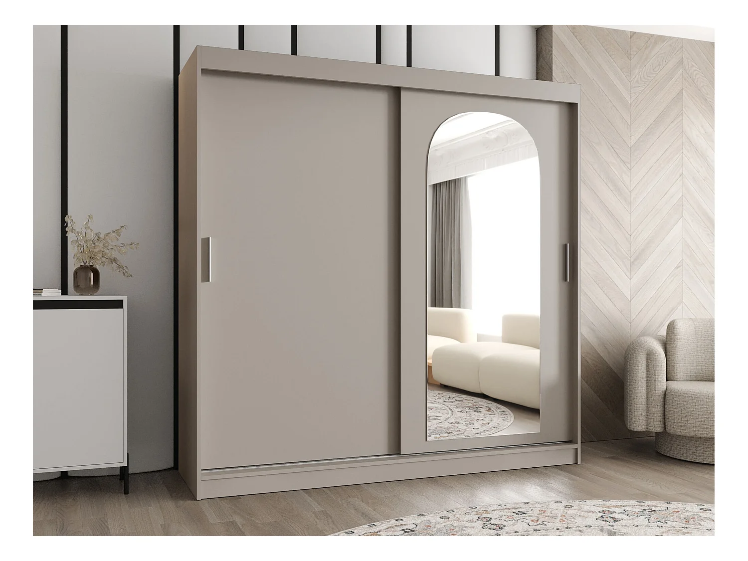 Roupeiro Hartford 499, Número de prateleiras: 9, 20x20x6cm