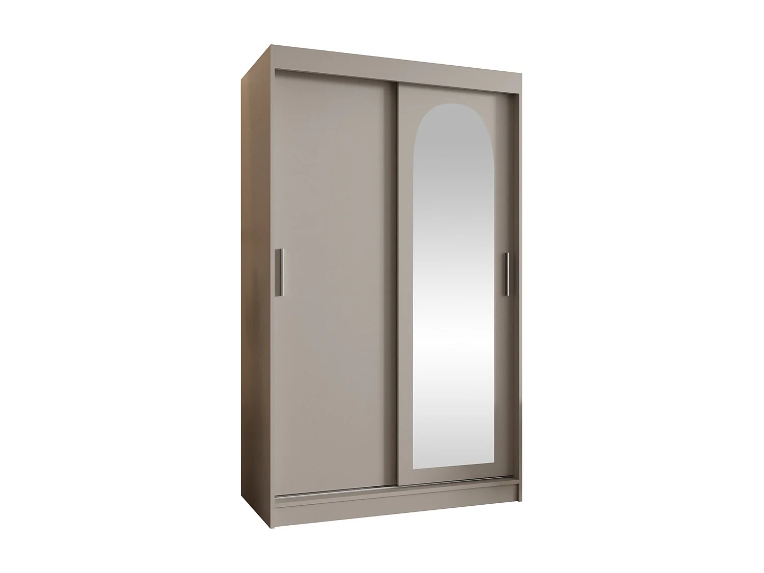 Armoire Hartford 504, Cachemire, 200x120x62cm, Portes d'armoire: Coulissantes