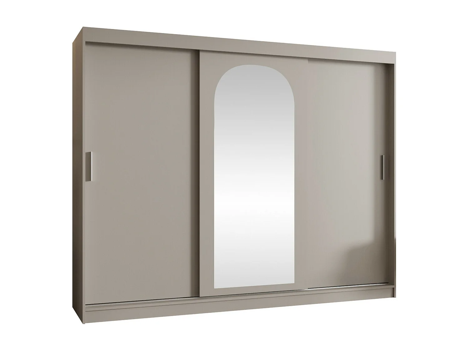 Armoire Hartford 497, Cachemire, 200x250x62cm, Portes d'armoire: Coulissantes