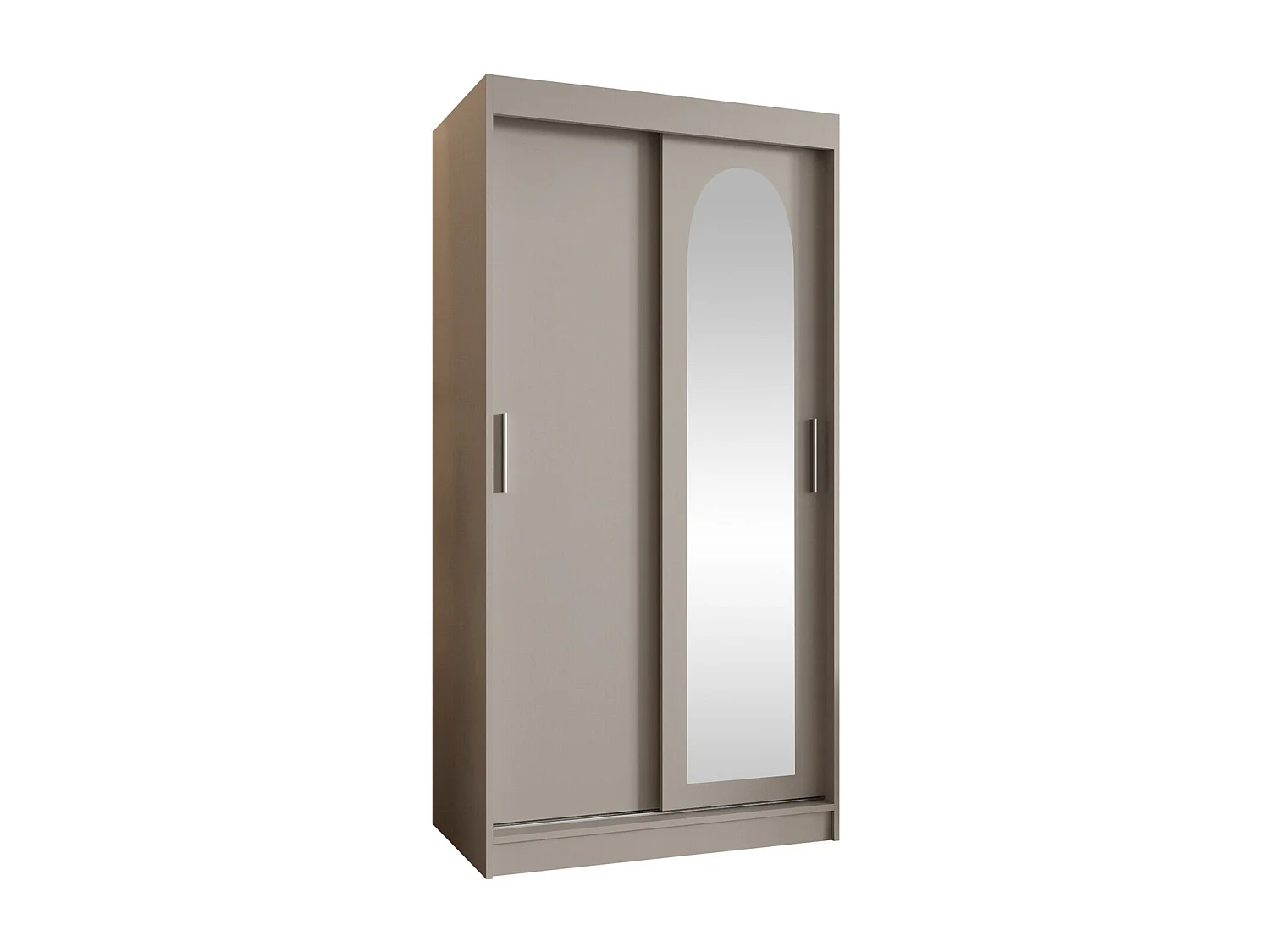 Armoire Hartford 505, Cachemire, 200x100x62cm, Portes d'armoire: Coulissantes