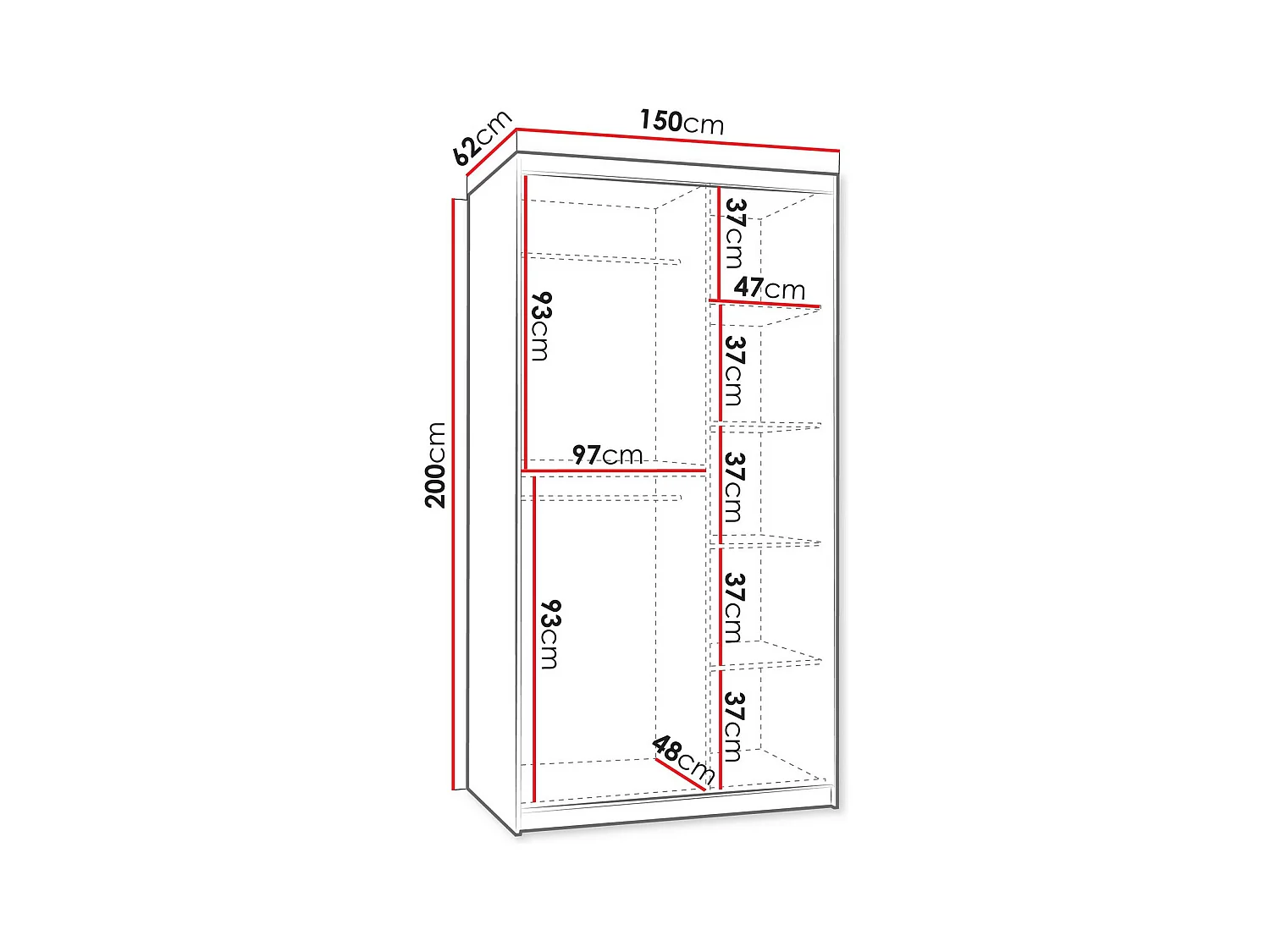 Roupeiro Hartford 502, 20x15x6cm