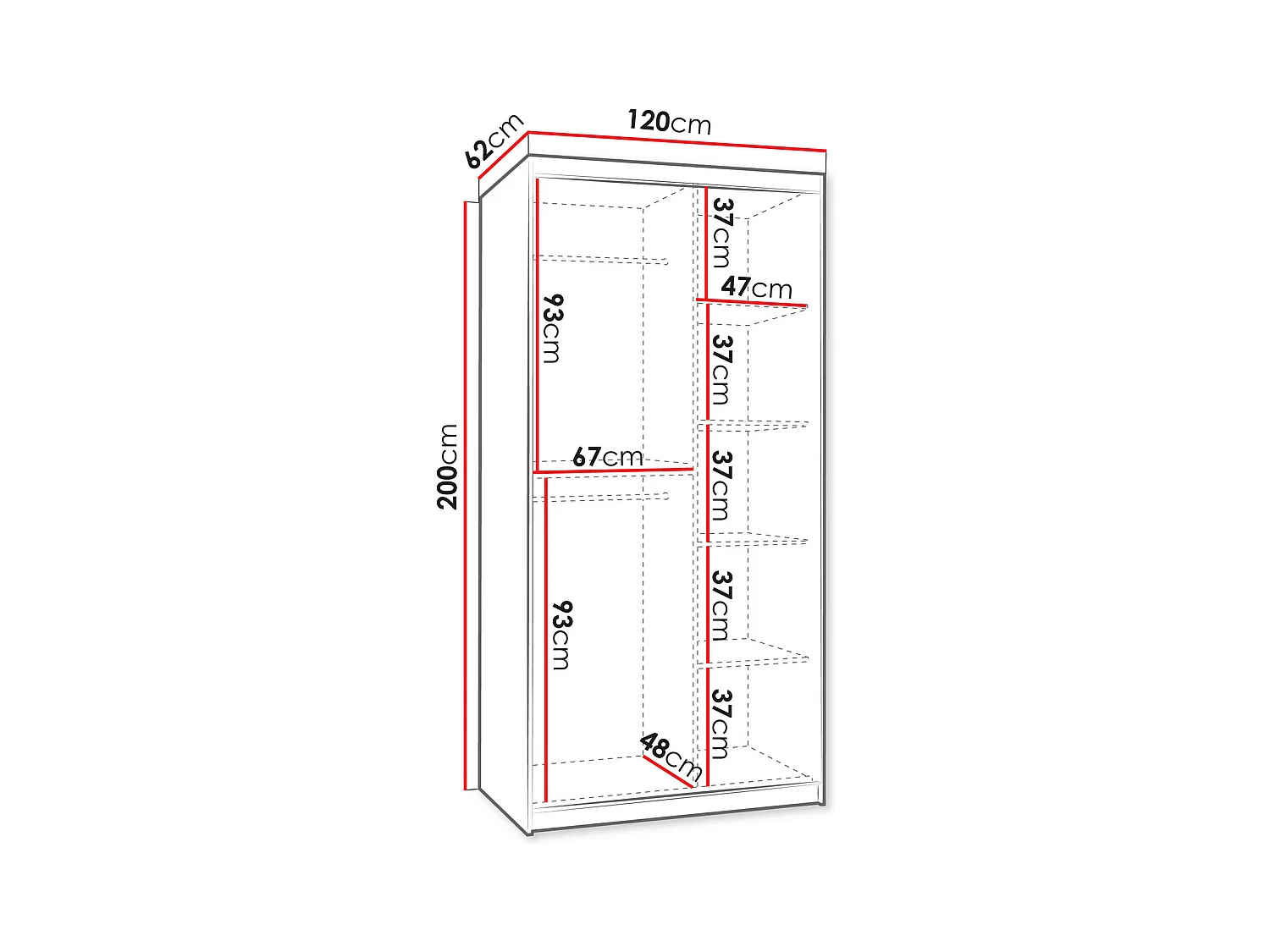 Roupeiro Hartford 504, 20x12x6cm