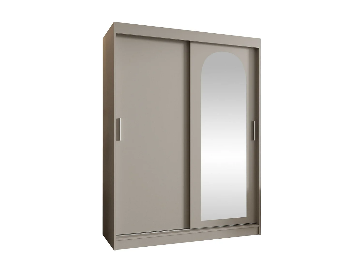 Armoire Hartford 502, Cachemire, 200x150x62cm, Portes d'armoire: Coulissantes