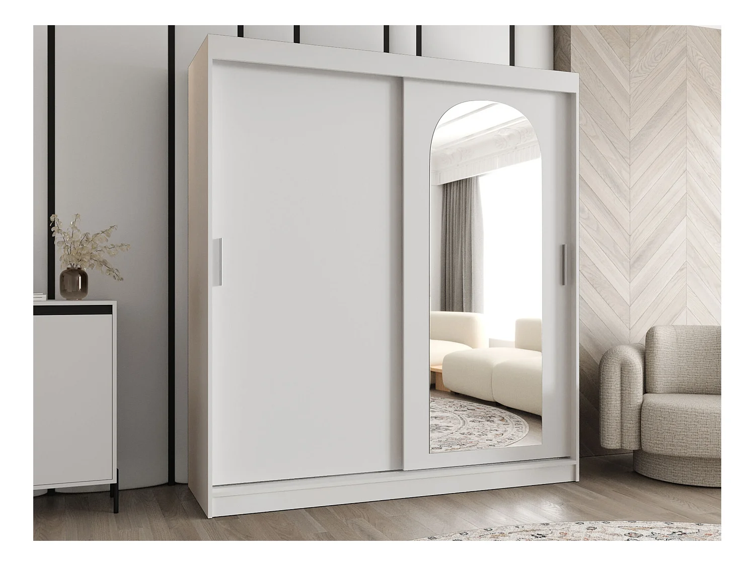 Roupeiro Hartford 500, Número de prateleiras: 5, 20x18x6cm