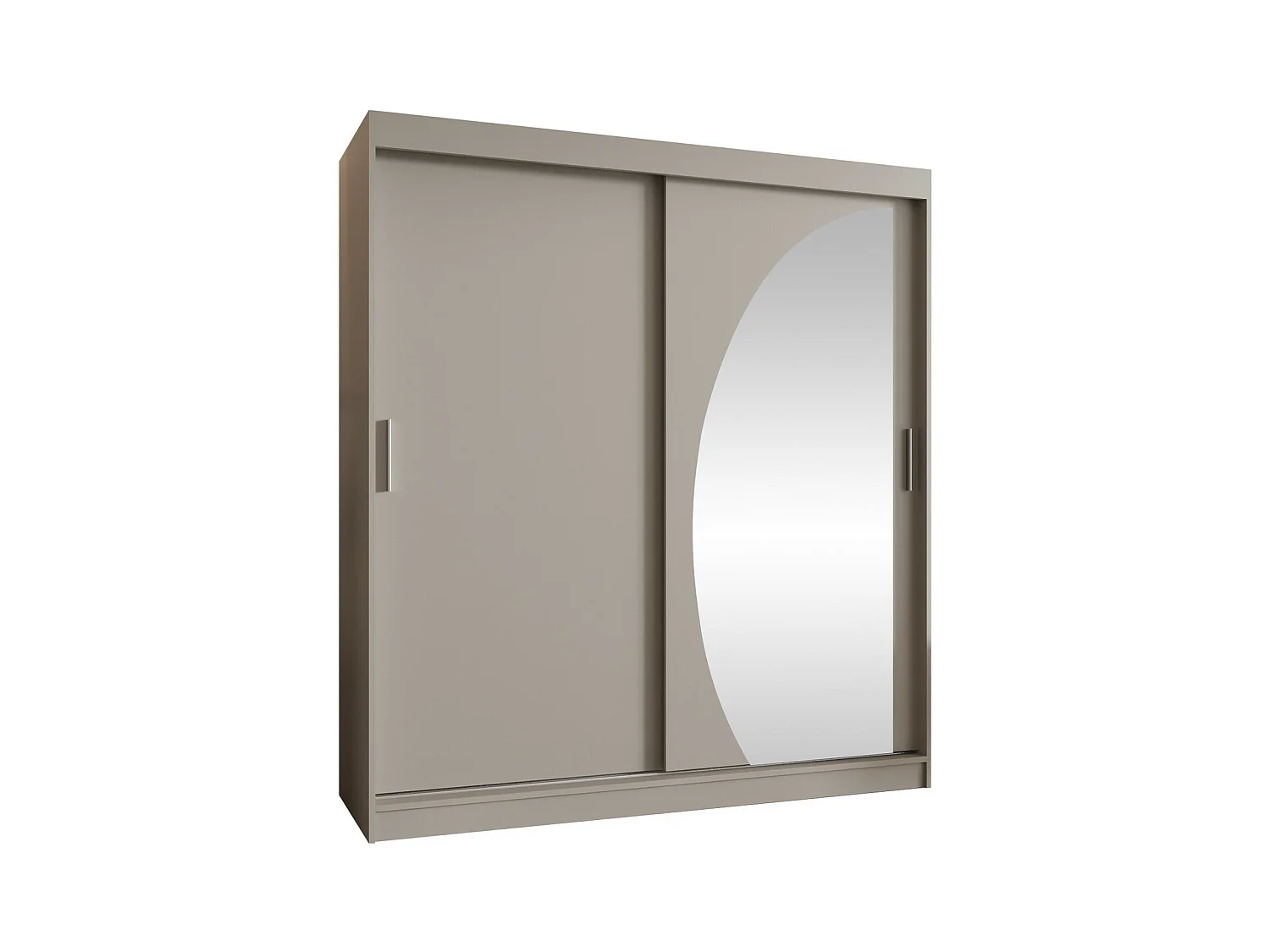 Armoire Hartford 506, Cachemire, 200x180x62cm, Portes d'armoire: Coulissantes