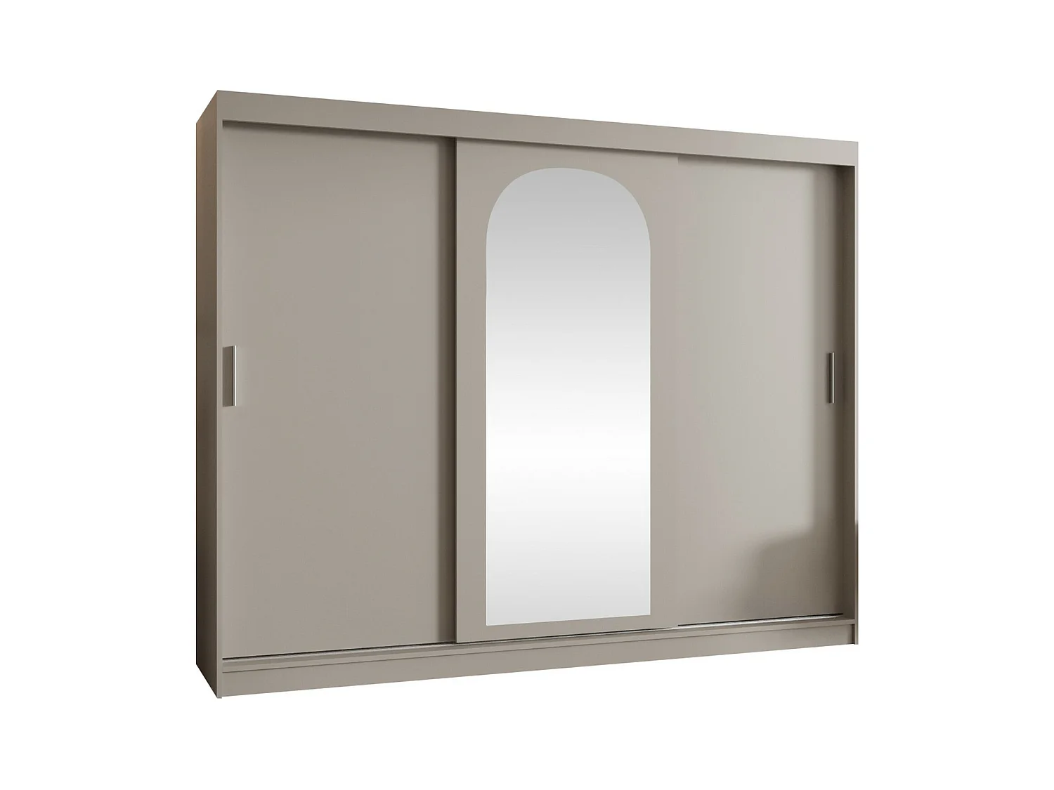 Armoire Hartford 497, Cachemire, 200x250x62cm, Portes d'armoire: Coulissantes