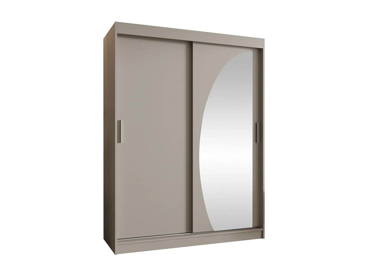 Armoire Hartford 503, Cachemire, 200x150x62cm, Portes d'armoire: Coulissantes