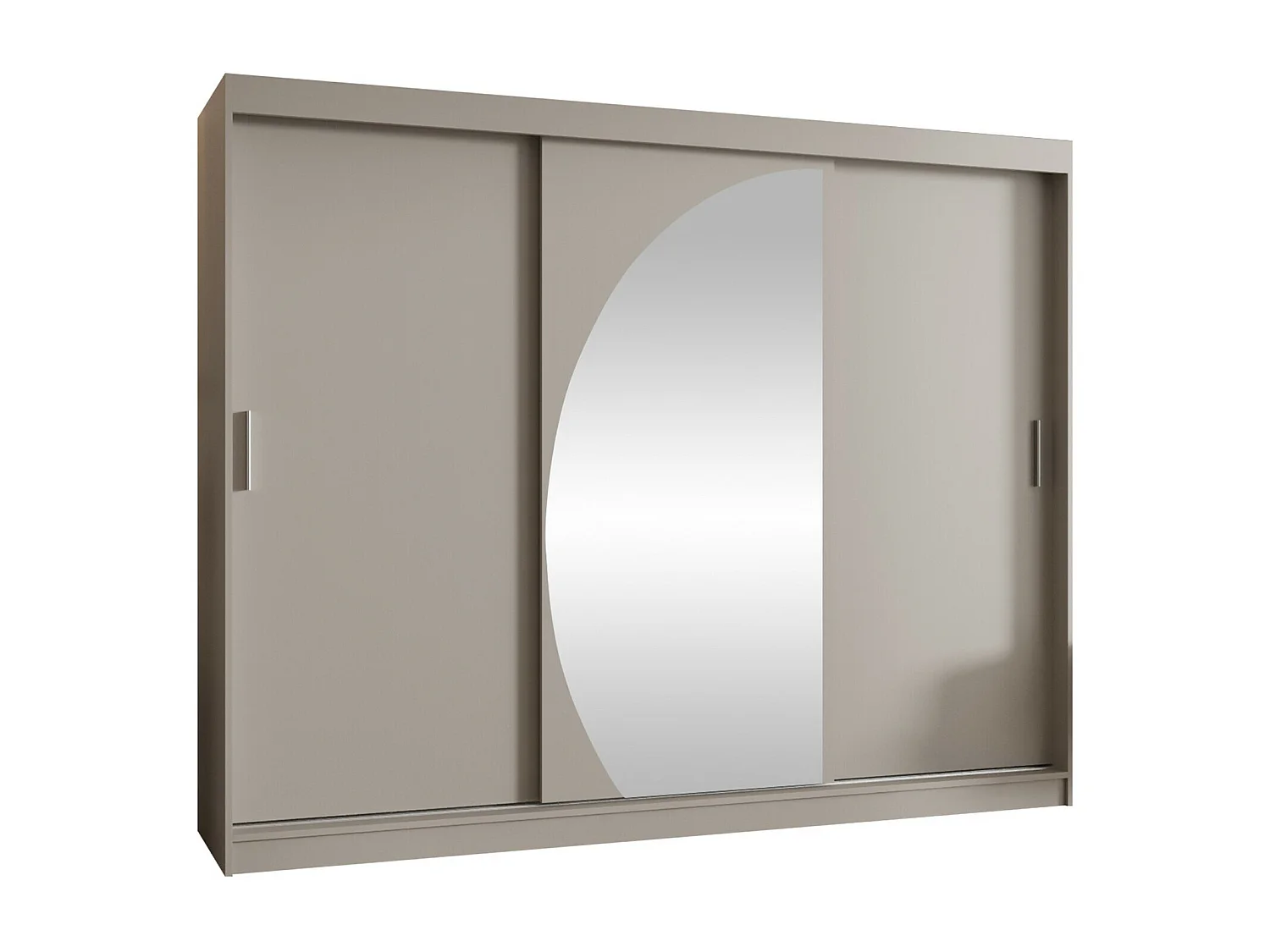 Armoire Hartford 508, Cachemire, 200x250x62cm, Portes d'armoire: Coulissantes