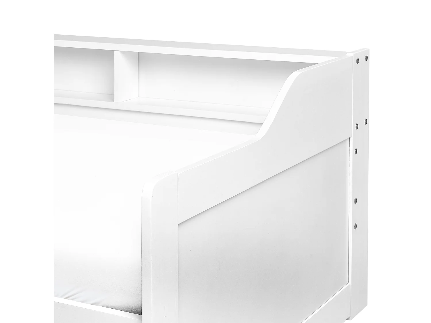 Lit gigogne Bois de pin EDERN 90 x 200 cm Rose