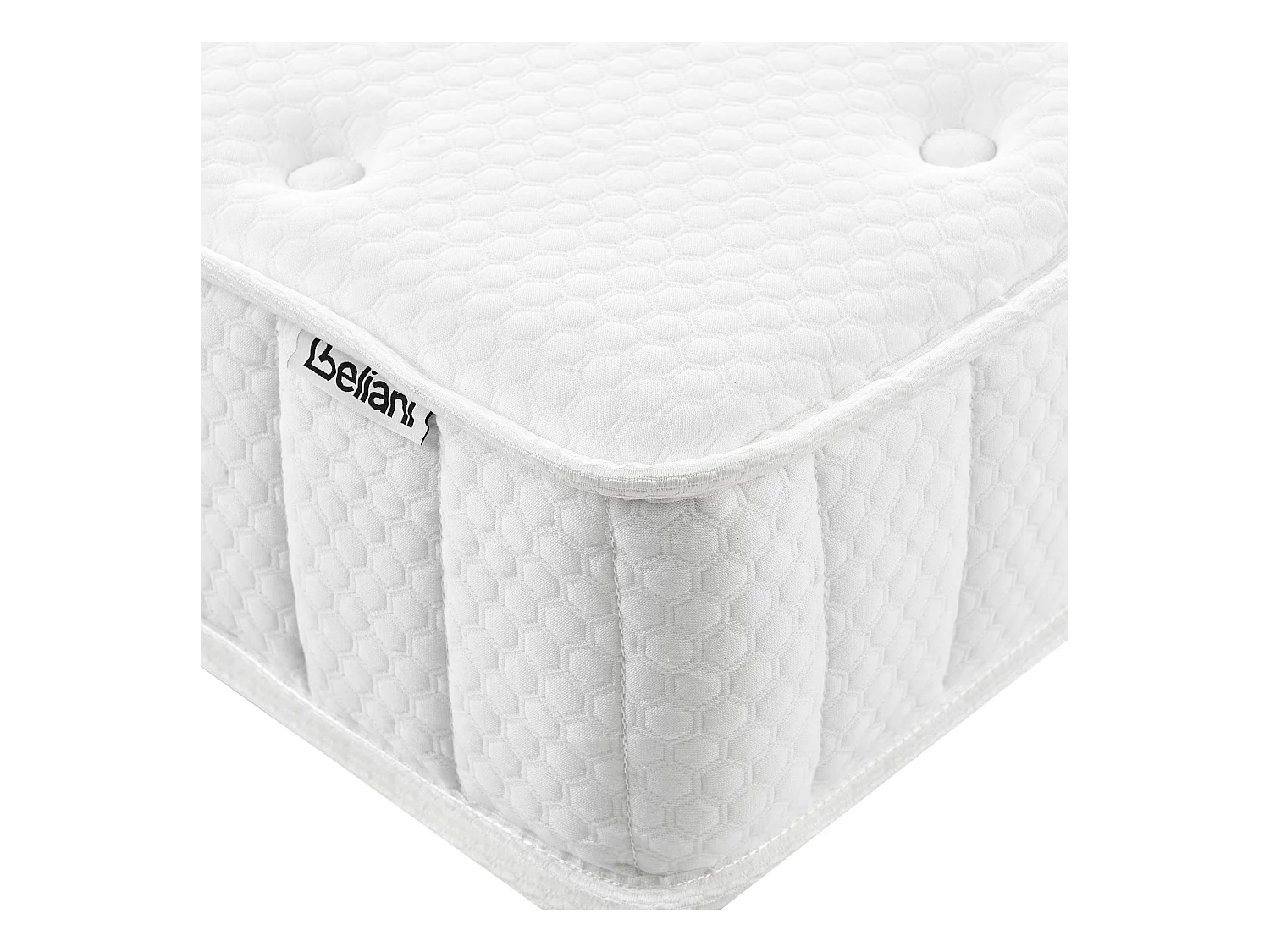 Matelas à ressorts ensachés DUO H3/4 Ferme H2/3 Moyen 180 x 200 cm