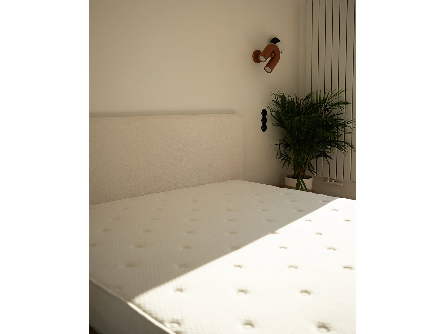 Matelas à ressorts ensachés DUO Moyennement ferme / Ferme 180 x 200 cm