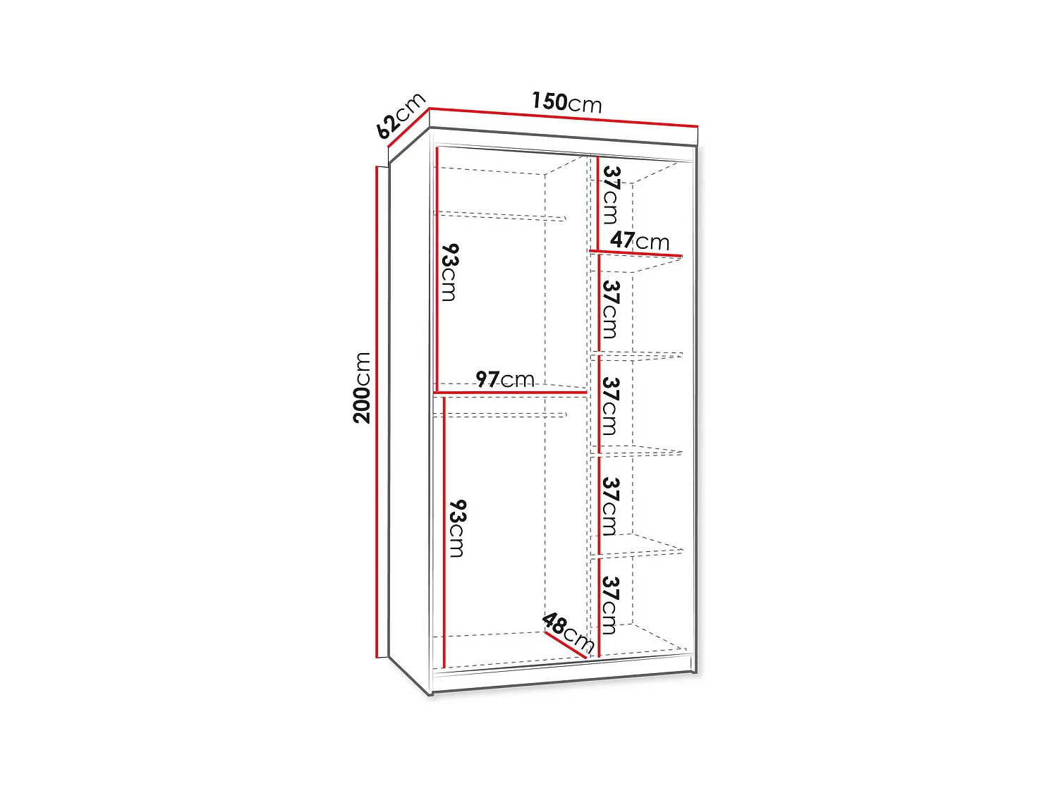 Roupeiro Hartford 503, 20x15x6cm