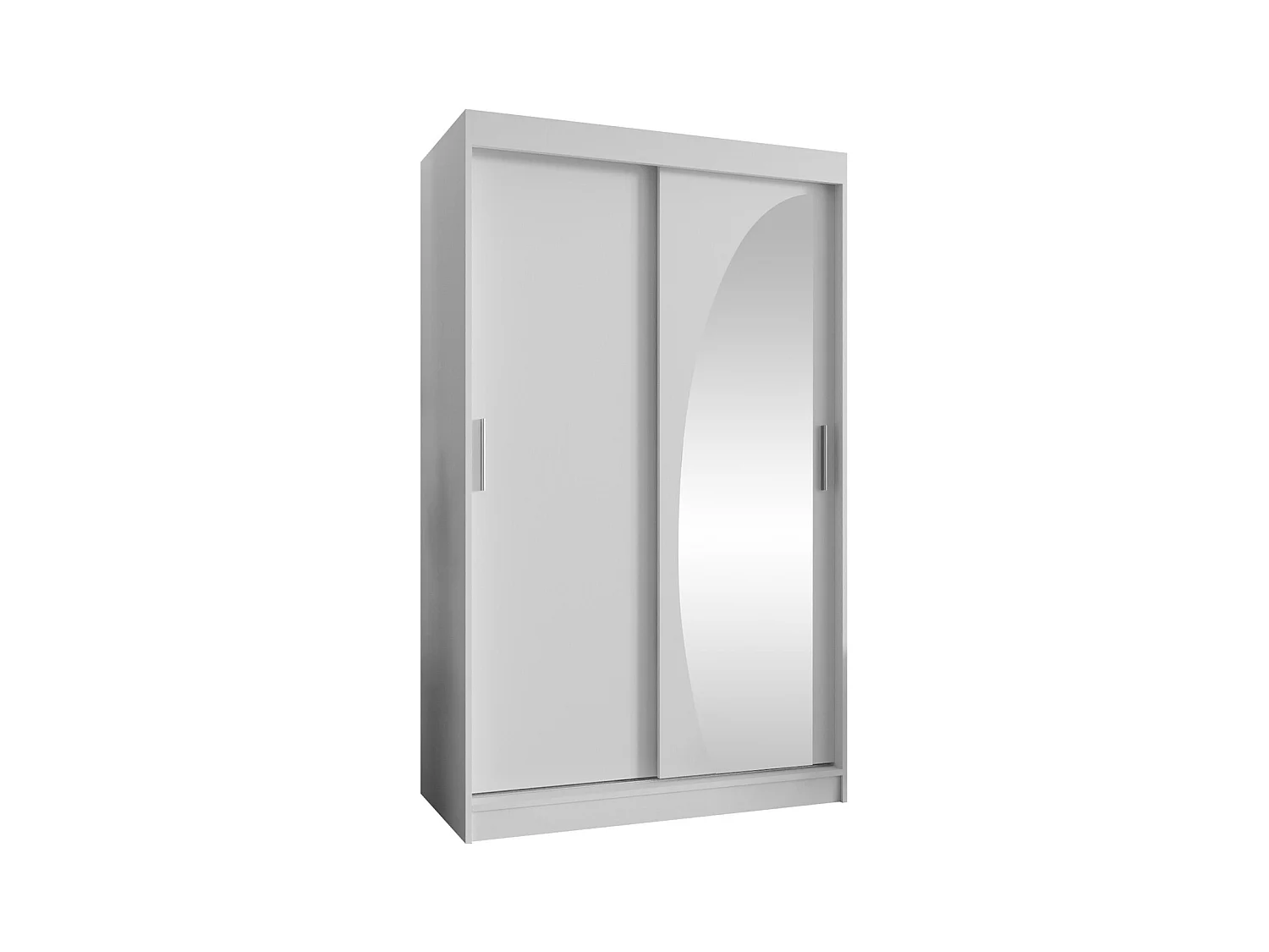 Armario Hartford 501, Blanco, 200x120x62cm, Puertas de armario: Correderas