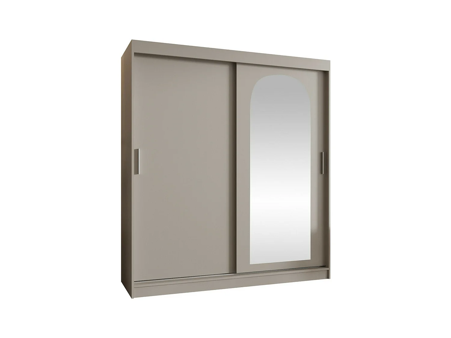 Armario Hartford 500, Cachemira, 200x180x62cm, Puertas de armario: Correderas