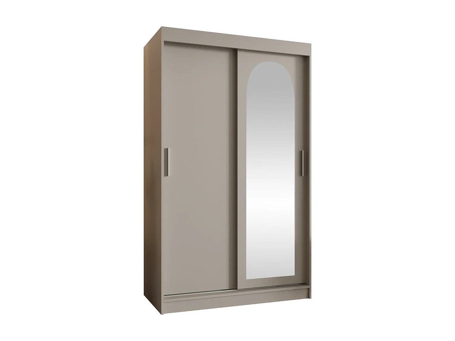 Armoire Hartford 504, Cachemire, 200x120x62cm, Portes d'armoire: Coulissantes