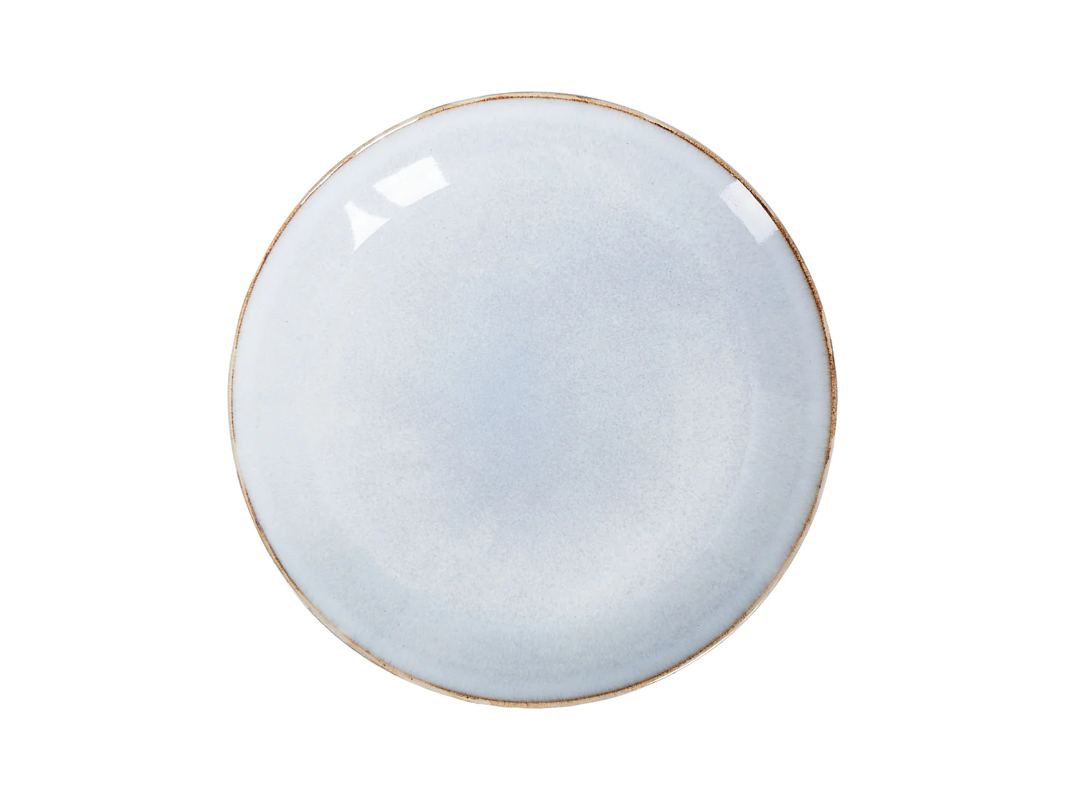 Dessertteller 4er Set JUNIPER Steinzeug Hellblau