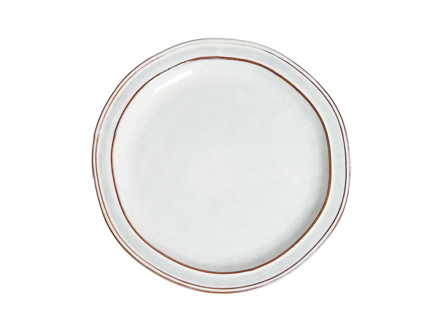 Set de 12 couverts de table CHIVES Grès Gris clair