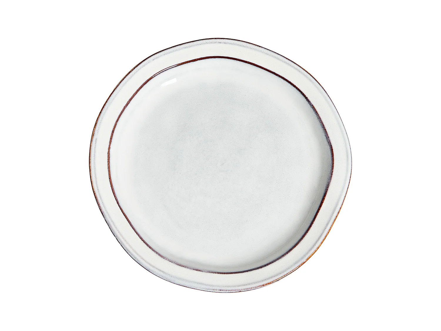 Set de 12 couverts de table CHIVES Grès Gris clair