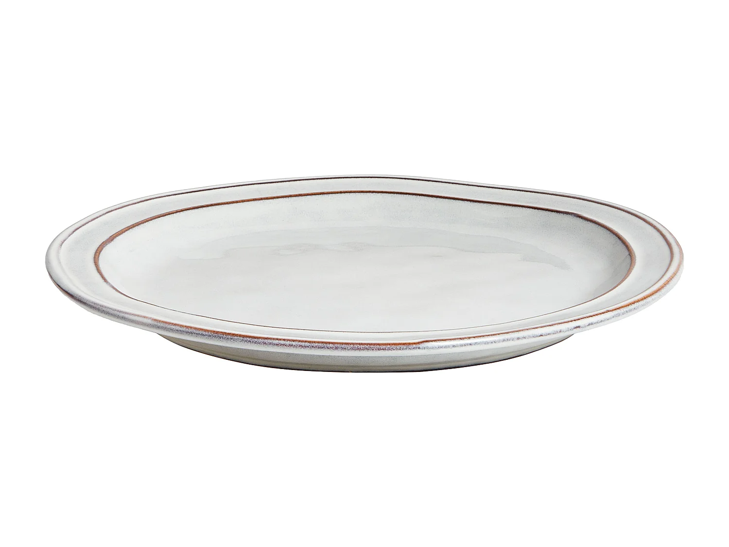 Set de 12 couverts de table CHIVES Grès Gris clair