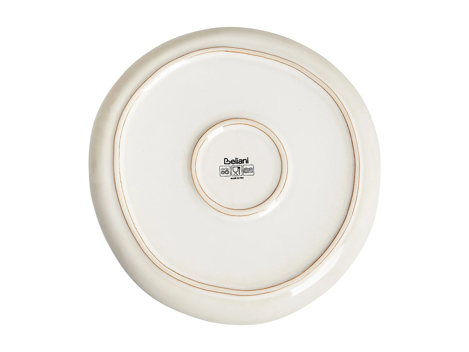 Set de 12 couverts de table HOPS Grès Beige clair