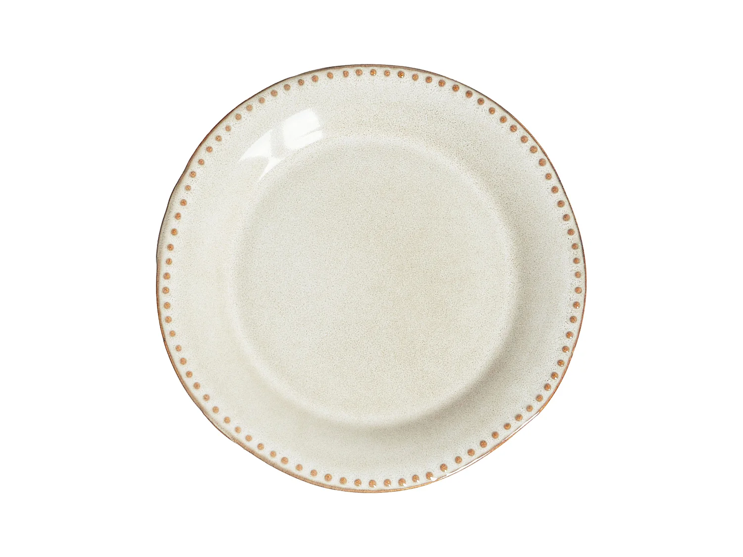 Set de 12 couverts de table CHERVIL Grès Beige clair