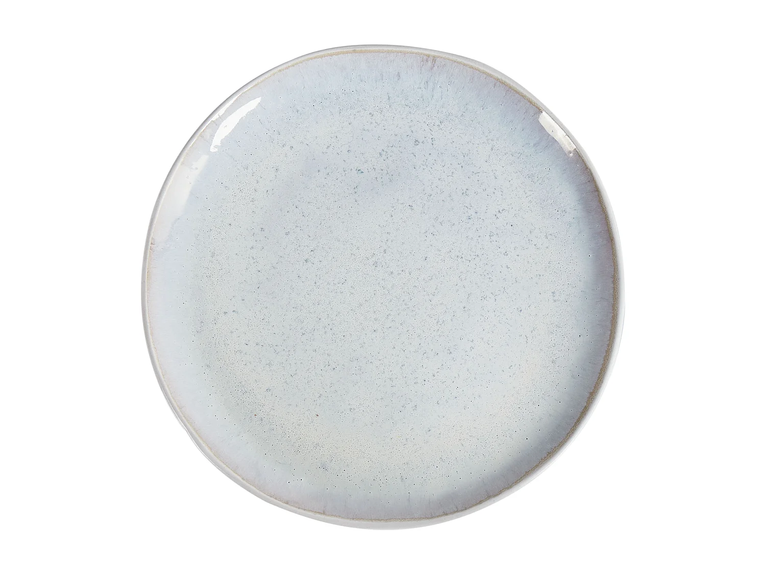 Set van 4 bijzetborden SESAME Steengoed Lichtgrijs