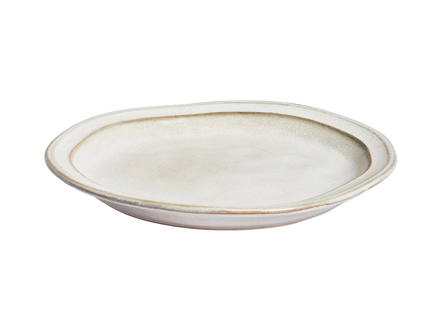 Set de 12 couverts de table CHIVES Grès Beige clair