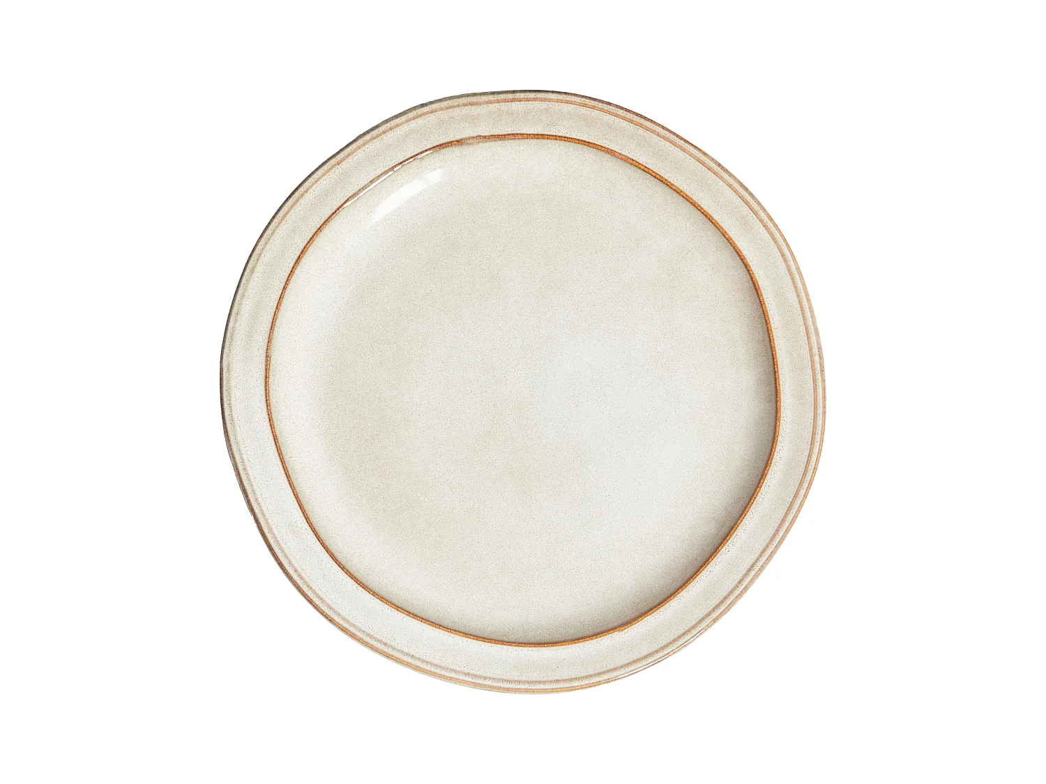 Set de 12 couverts de table CHIVES Grès Beige clair