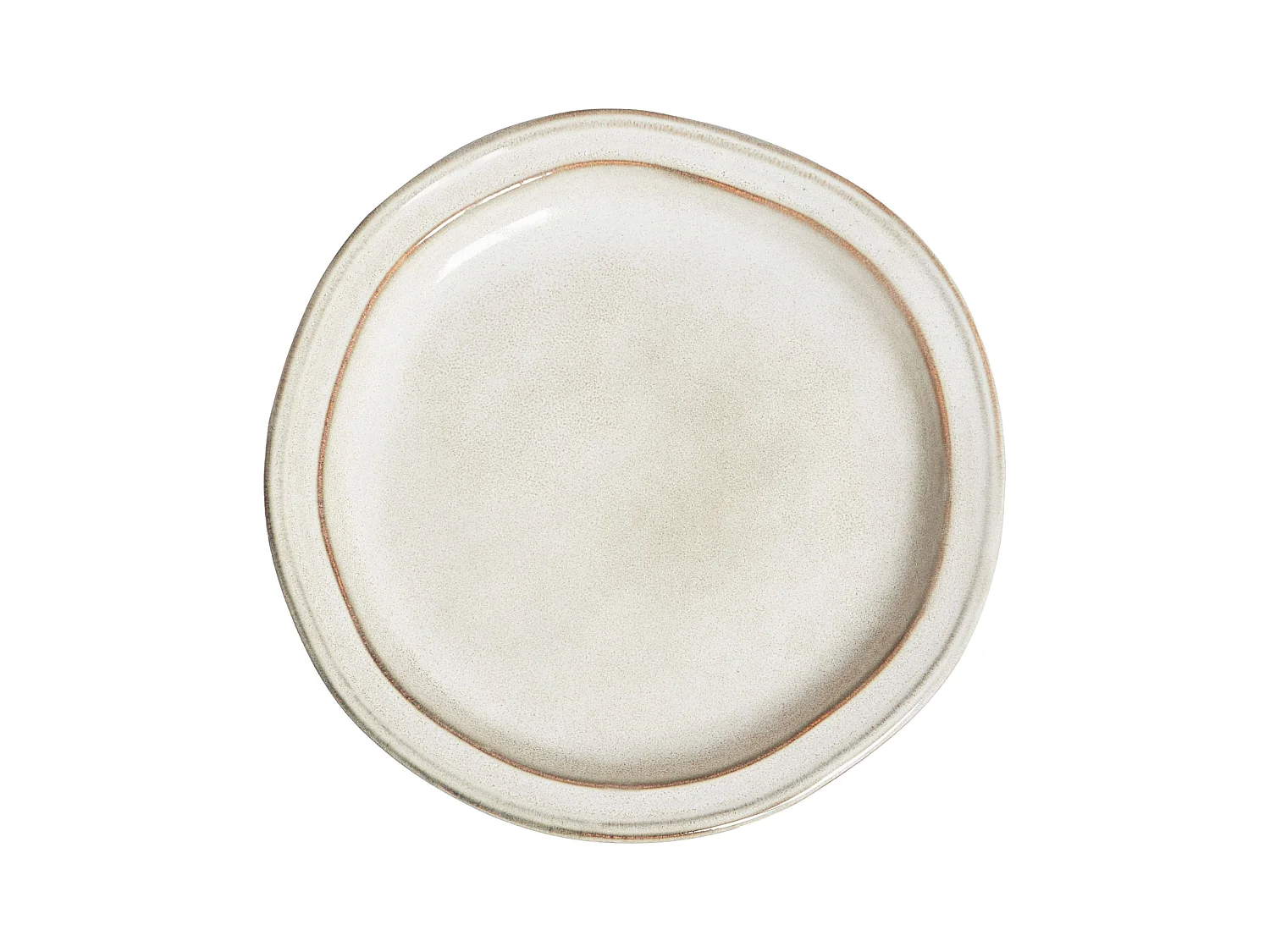 Set de 12 couverts de table CHIVES Grès Beige clair