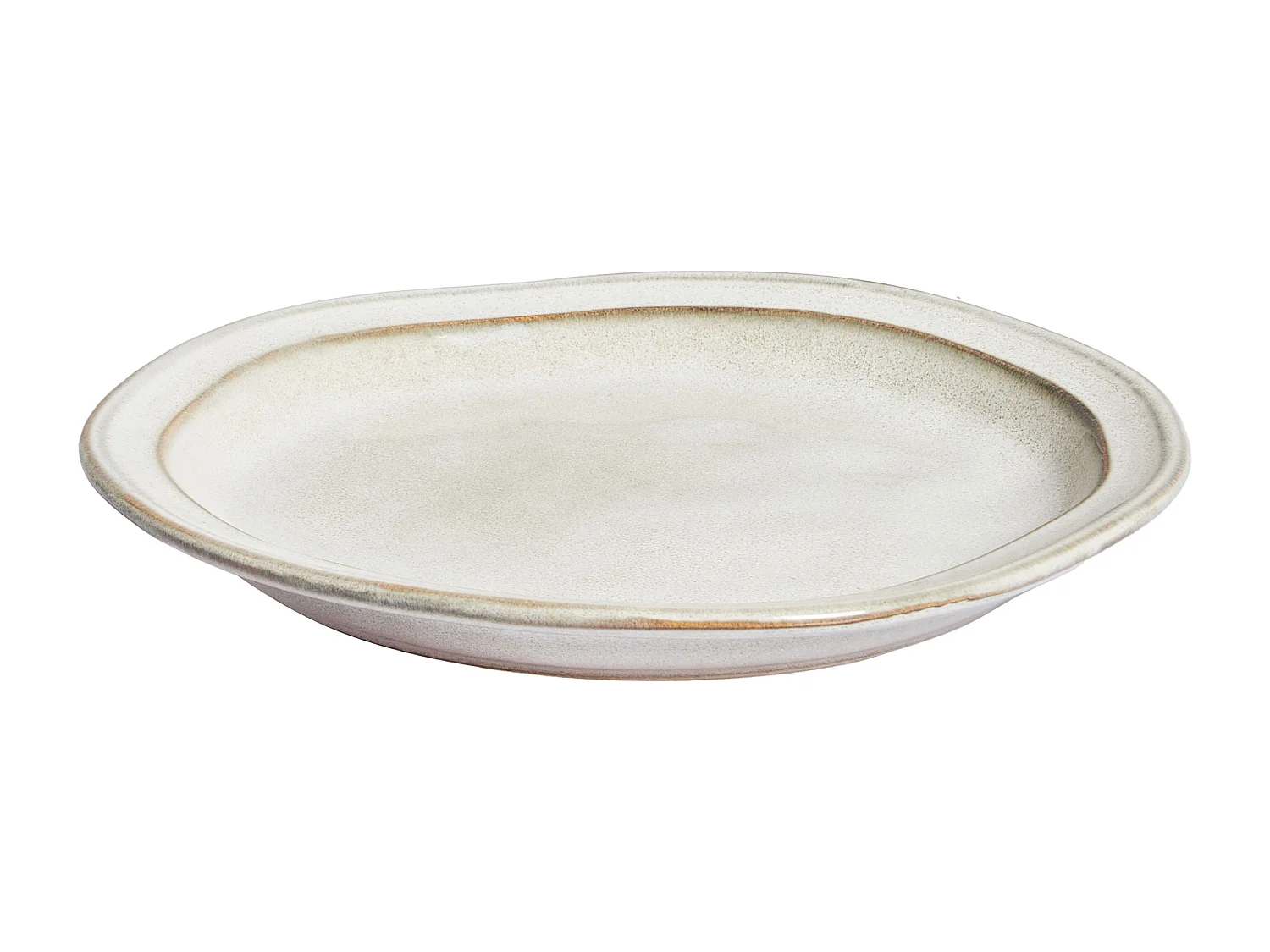 Set de 12 couverts de table CHIVES Grès Beige clair