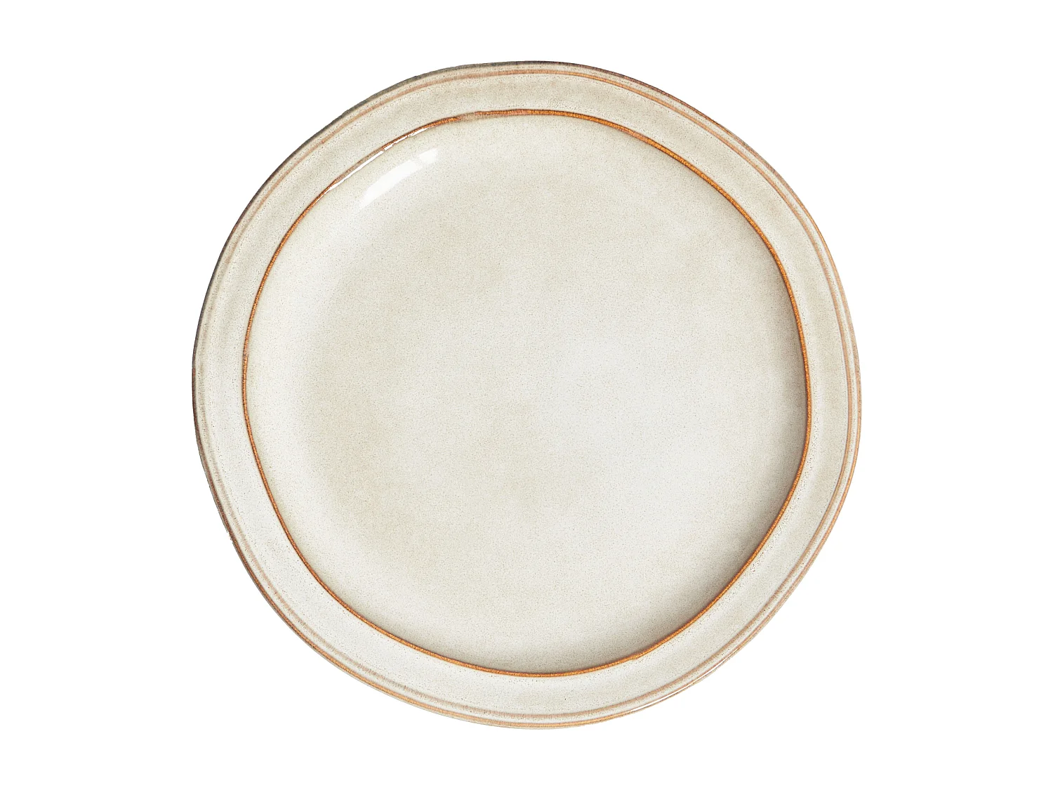 Set de 12 couverts de table CHIVES Grès Beige clair