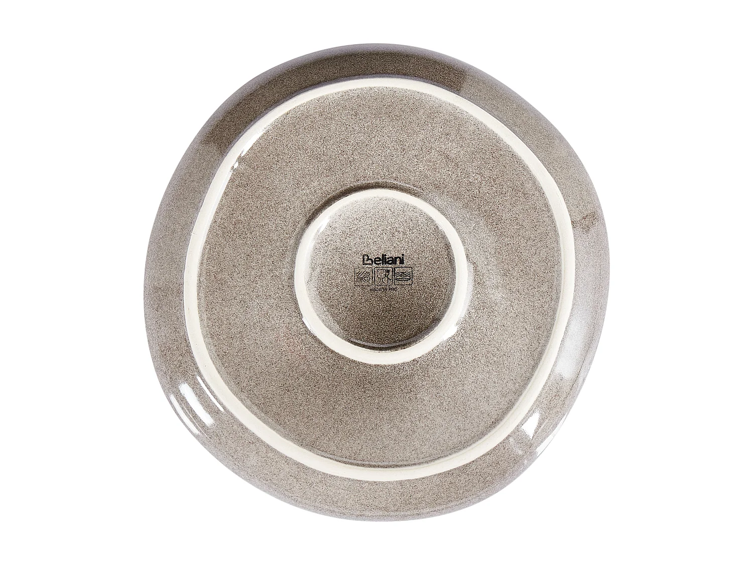 Set de 4 assiettes à dessert COSTMARY Grès Gris